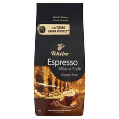 Tchibo espresso milano style kafijas pupiņas, 1 kg cena un informācija | Kafija, kakao | 220.lv
