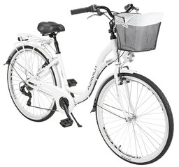 Pilsētas velosipēds AZIMUT Sarema 28" ALU TX-6 2021, balts cena un informācija | Velosipēdi | 220.lv
