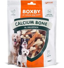 Boxby Calcium Bone gardums suņiem ar vistas gaļu, 360 g cena un informācija | Gardumi suņiem | 220.lv