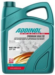 Motoreļļa Addinol Premium 520FD EcoBoost 5w20 - 5L cena un informācija | Motoreļļas | 220.lv