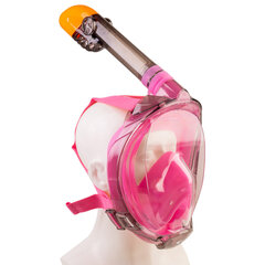 Pilnsejas maska Scorpena S/M, rozā krāsa cena un informācija | Niršanas maskas | 220.lv