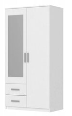 Шкаф NORE Romana, 101 см, белый цена и информация | Шкафы | 220.lv
