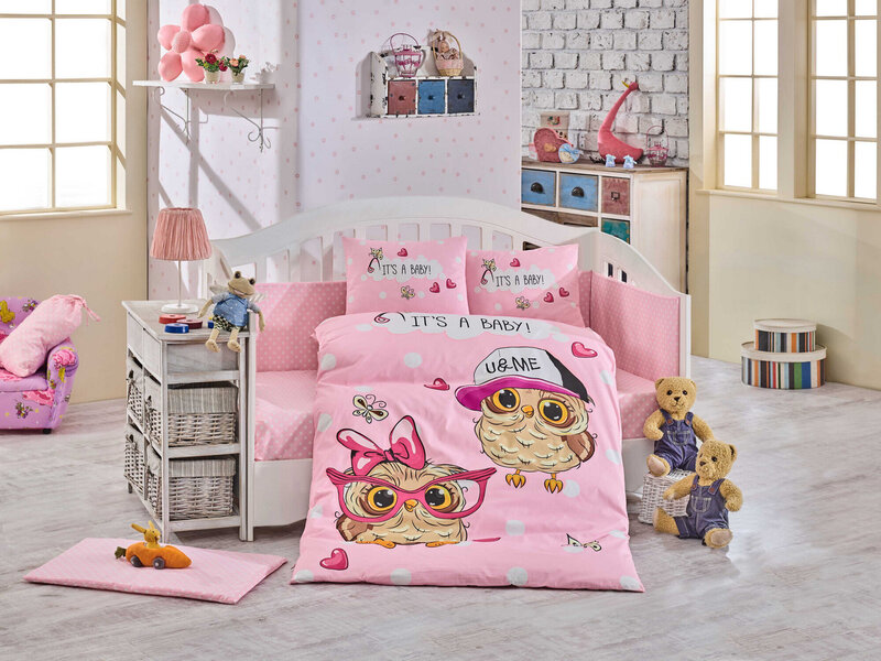 Bērnu gultas veļas komplekts Coolbaby, 4 daļas cena un informācija | Bērnu gultas veļa | 220.lv
