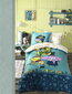 Bērnu gultas veļas komplekts Animācija, 160x220, 3 daļas