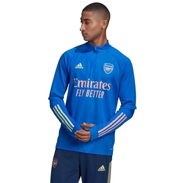 arsenal training top adidas