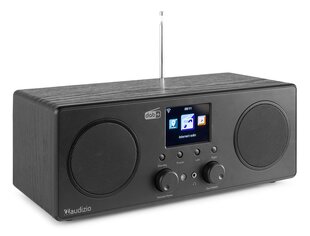 AudizioBari WIFI interneta stereo radio ar DAB + Black cena un informācija | Portatīvie radio un radio pulksteņi | 220.lv