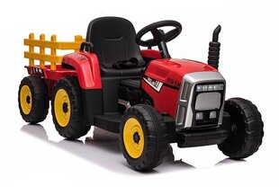 Elektromobilis traktors ar piekabi XMX611, sarkans cena un informācija | Elektromobīļi bērniem | 220.lv