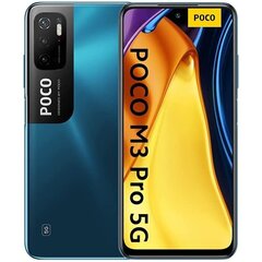 Poco M3 Pro 5G, 128GB, Dual SIM, Cool Blue cena un informācija | Mobilie telefoni | 220.lv