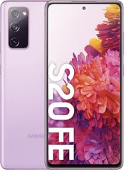 Samsung Galaxy S20 FE, 128 GB, Dual SIM, Cloud Lavender (SM-G780G) цена и информация | Мобильные телефоны | 220.lv