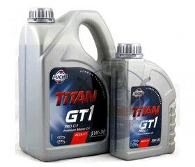 FUCHS TITAN GT1 PRO C-1 5W-30 motoreļļa 1L cena un informācija | Motoreļļas | 220.lv