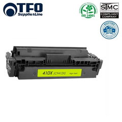 TFO HP H-410XYPF (CF412X) Dzeltena Lāzedrukas kasete M477fdn / M477fdw / M452dn uc. 5K Lapas HQ Premium Analogs cena un informācija | Kārtridži lāzerprinteriem | 220.lv