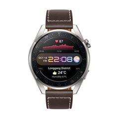Viedpulkstenis Huawei Watch 3 Pro, Brown cena un informācija | Viedpulksteņi (smartwatch) | 220.lv