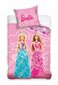 Bērnu gultas veļas komplekts Barbie 160x200, 2 daļas