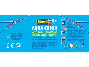 Revell - Aqua Color, Tar Black, Matt, 18ml, 36106 cena un informācija | Modelēšanas un zīmēšanas piederumi | 220.lv