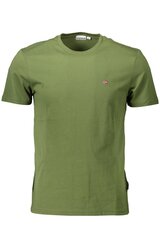 Vīriešu T-krekls Napapijri, zaļš cena un informācija | Vīriešu T-krekli | 220.lv