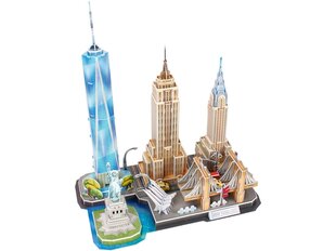Revell - 3D Puzzle New York Skyline, 00142 cena un informācija | Puzles, 3D puzles | 220.lv