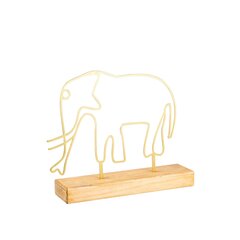 Dekoratīva figūriņa Elephant Gold cena un informācija | Interjera priekšmeti | 220.lv