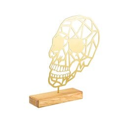 Dekoratīva figūriņa Skull Gold cena un informācija | Interjera priekšmeti | 220.lv