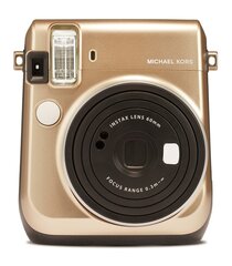 Fujifilm Instax Mini 70 Michael Kors limited edition (Gold) cena un informācija | Momentfoto kameras | 220.lv