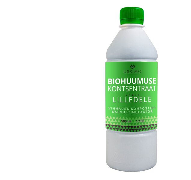 Biohumusa koncentrāts ziediem Ussimo, 0.5 l