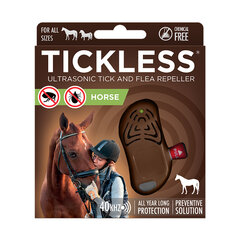 TickLess Horse zirgu ultraskaņas kulons pret ērcēm un blusām cena un informācija | Mājlopiem | 220.lv