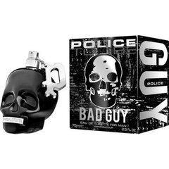 Tualetes ūdens Police To Be Bad Guy For Man EDT vīriešiem, 75ml cena un informācija | Vīriešu smaržas | 220.lv