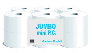 Tualetes papīrs PAPERBLU Jumbo Super Mini, 2-slāņu, rullis 150m cena un informācija | Tualetes papīrs, papīra dvieļi | 220.lv