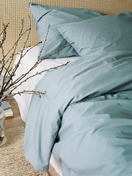 Luhta Home gultasveļas komplekts Kuiskaus, zaļš, 240 x 210 cm + 2x 53 x 60 cm cena un informācija | Gultas veļas komplekti | 220.lv