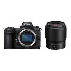 Nikon Z6II + NIKKOR Z 50mm f/1.8 S + FTZ Stiprinājuma adapteris cena un informācija | Digitālās fotokameras | 220.lv