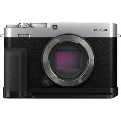 FUJIFILM X-E4 Body + MHG-XE4 (Silver) cena un informācija | Digitālās fotokameras | 220.lv