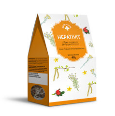 Uztura bagātinātājs Akcentum Tēja Hepativit 40g cena un informācija | Tējas un ārstniecības augi | 220.lv
