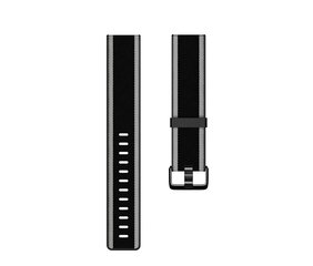 Fitbit Versa-Lite aproce, L izmēra, melna/pelēka cena un informācija | Viedpulksteņu un viedo aproču aksesuāri | 220.lv