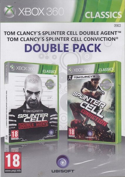 Xbox 360 Tom Clancy's Splinter Cell: Double Agent and Conviction - Xbox One Compatible cena un informācija | Datorspēles | 220.lv