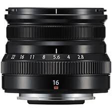 Fujifilm XF 16mm f/2.8 R WR lens, black cena un informācija | Objektīvi | 220.lv