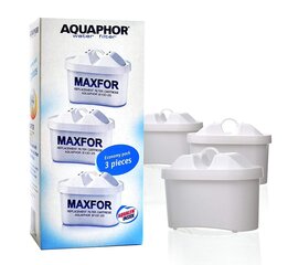 Aquaphor B100-25 Maxfor ūdens filtra kātridži, 3 gab cena un informācija | Ūdens filtri | 220.lv