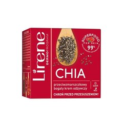 Lirene Superfood For Skin Chia sejas krēms 50 ml cena un informācija | Sejas krēmi | 220.lv