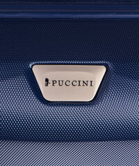 Puccini liels ceļojumu koferis Paris, tumšzilā krāsā cena un informācija | Koferi, ceļojumu somas | 220.lv