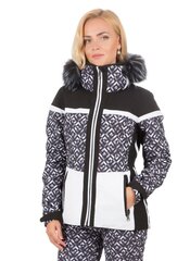 Luhta sieviešu slēpošanas jaka ENBOLSTAD, melnā-baltā krāsā 907139507 cena un informācija | Slēpošanas apģērbs | 220.lv