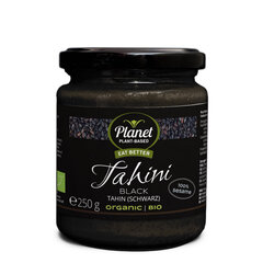 Tumšo sezama sēklu pasta Tahini Planet Plant BIO, 250 gr cena un informācija | Funkcionālā pārtika | 220.lv