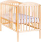 Drewex zīdaiņu gultiņa Kuba II, standard, krāsa: dabīga
