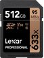 Lexar 512GB 633X Professional SDXC UHS-1