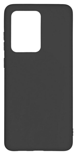 Aizmugurējais vāciņš Evelatus    Samsung    Galaxy S20 Ultra Soft Touch Silicone    Black