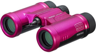 Pentax binoculars UD 9x21, pink cena un informācija | Binokļi | 220.lv