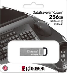 MEMORY DRIVE FLASH USB3.2/256GB DTKN/256GB KINGSTON cena un informācija | USB Atmiņas kartes | 220.lv