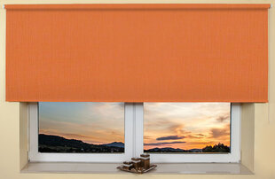 Sienas / griestu rullo žalūzijas 110x170 cm, 860 Oranžas cena un informācija | Rullo žalūzijas | 220.lv