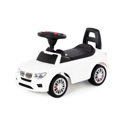Skrejmašīna SuperCar, balta, ar skaņu signāliem cena un informācija | Rotaļlietas zīdaiņiem | 220.lv