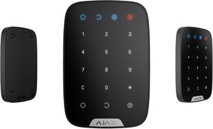 AJAX KeyPad Plus bezvadu vadības tastatūra, melna cena un informācija | Drošības sistēmas, kontrolieri | 220.lv