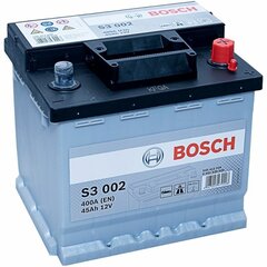 Akumulators Bosch 45Ah 400A S3002 cena un informācija | Akumulatori | 220.lv