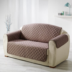 Dīvāna pārsegs, brūnā krāsā - dažādi izmēri cena un informācija | Mēbeļu pārvalki | 220.lv