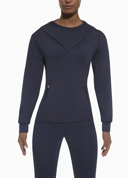 Sieviešu sporta džemperis ar kapuci IMAGIN, tumšzilā krāsā 907072133